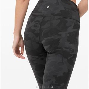Lululemon Wunder Under Camo